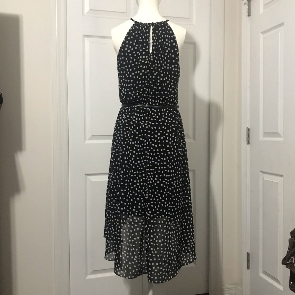 White house Black market polka dot dress size 4